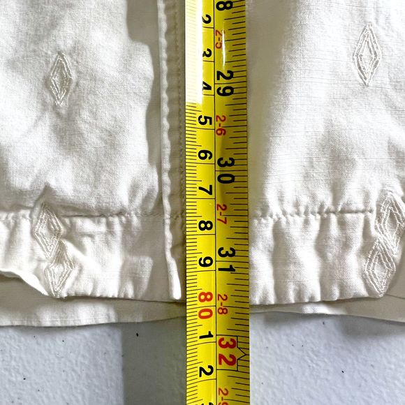 QuikSilver Edition Comfort Fit Men Sz XXL/TTG Color Beige Button Up Embroidered - Picture 14 of 16